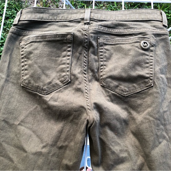 Michael Kors Women's skinny jeans Smoky Olive size 4 - Picture 7 of 8